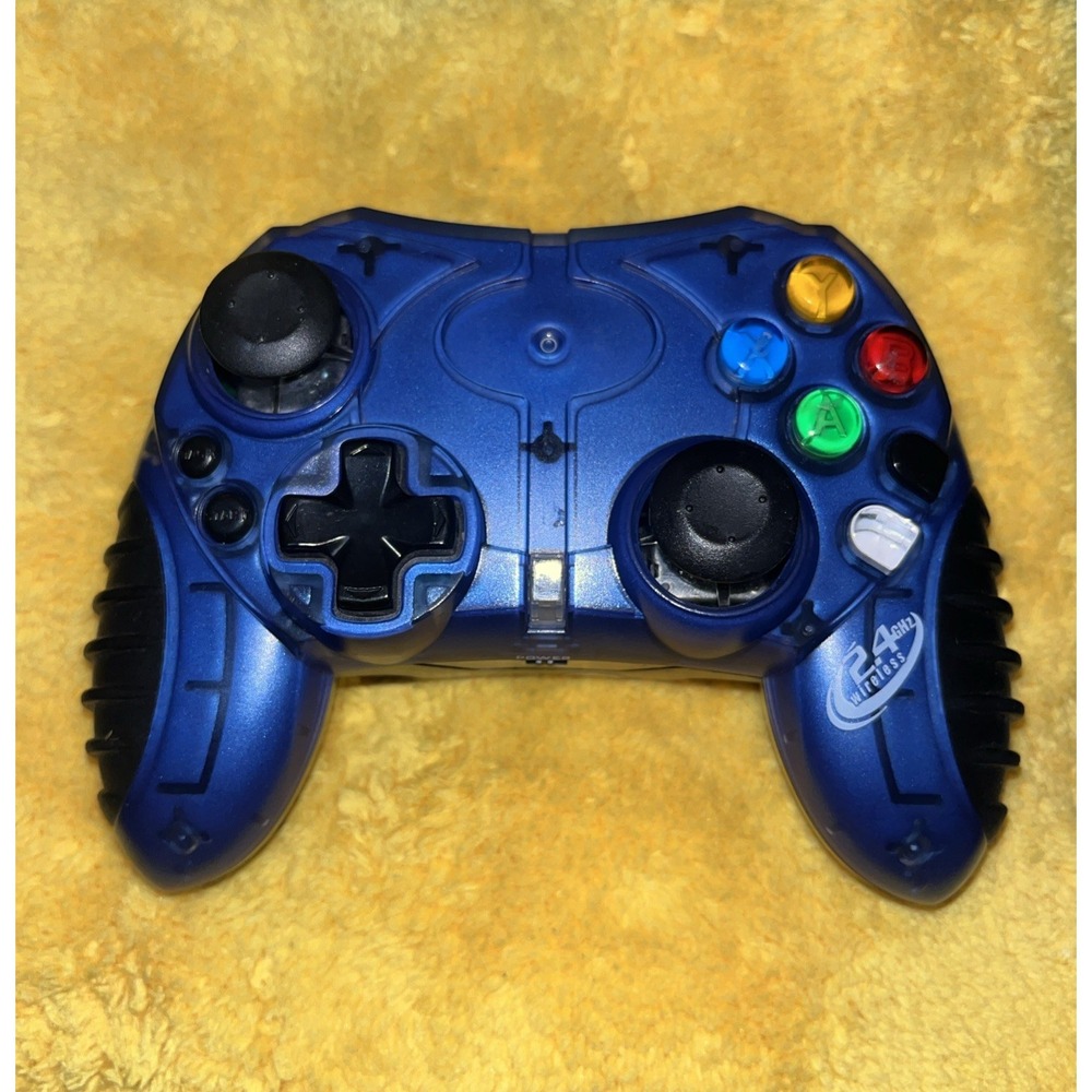 GameStop 2.4GHz Wireless Microsoft OG Xbox Controller - For Repair Corrosion